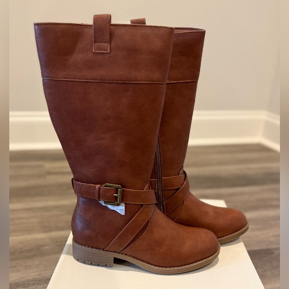 Sonoma Goods For Life Girls Tall Riding Boots - Cognac